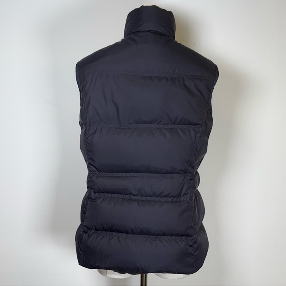 Lands End Warm Cozy Puffer Vest Down Feather Dark Navy Women’s Size Small 6-8 - Picture 3 of 15